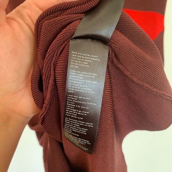 Topshop Unique Runway Collection Summer/Spring 2016 stripe knitted mini dress - Picture 12 of 13